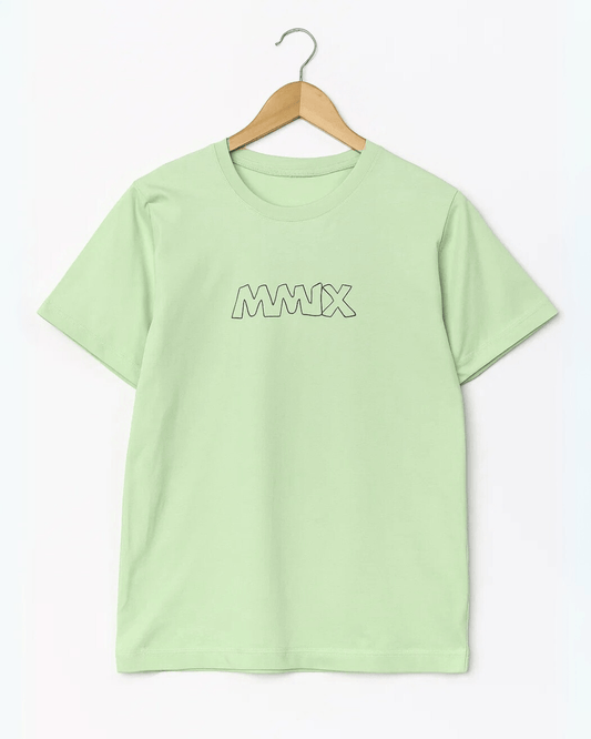 MMIX Bold Edition Moss Green Graphic T-Shirt - Fits By FOUR