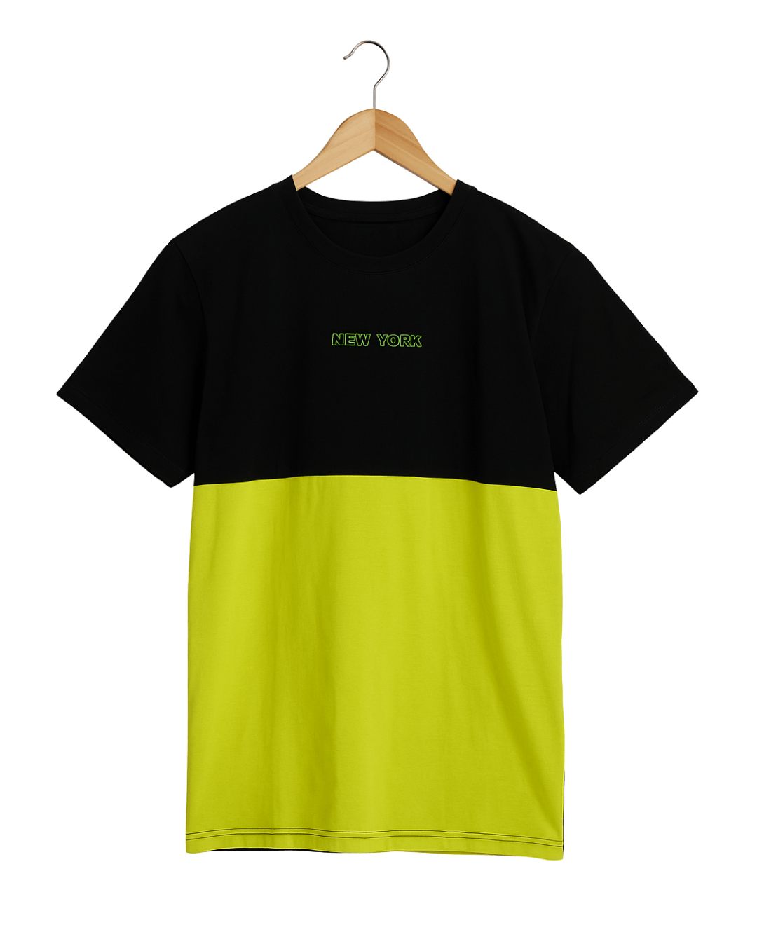 NEW YORK Vibes Color Block T-Shirt - Fits By FOUR